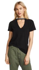 Pam Gela Ringer Choker Tee