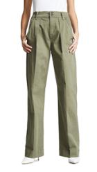 Frame Wide Straight Trousers