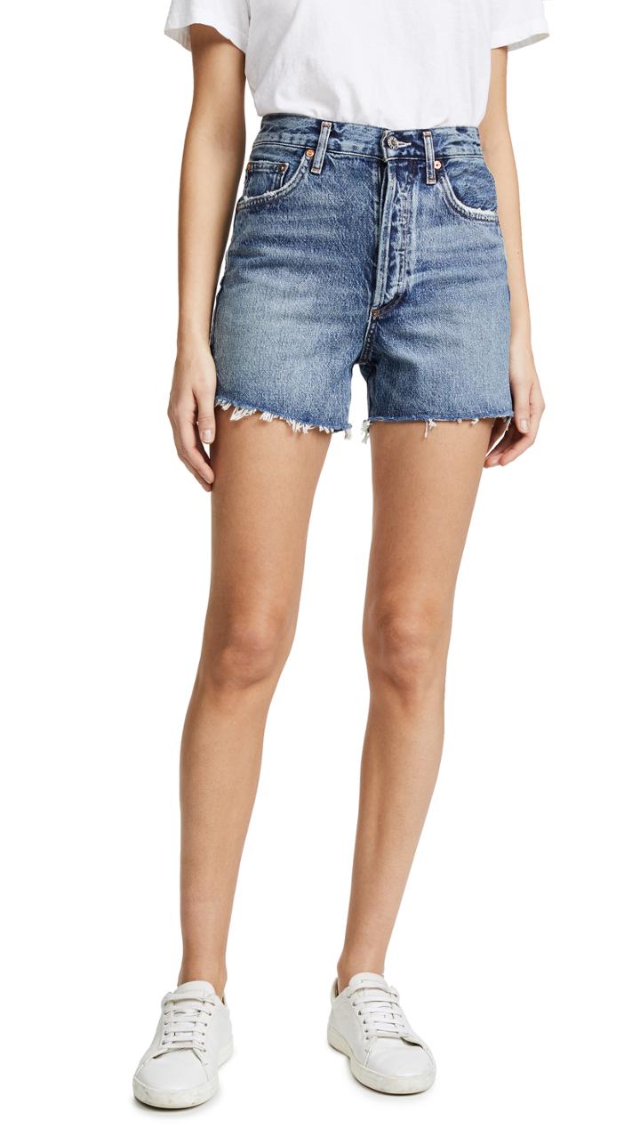 Agolde The Dee Ultra High Rise Shorts