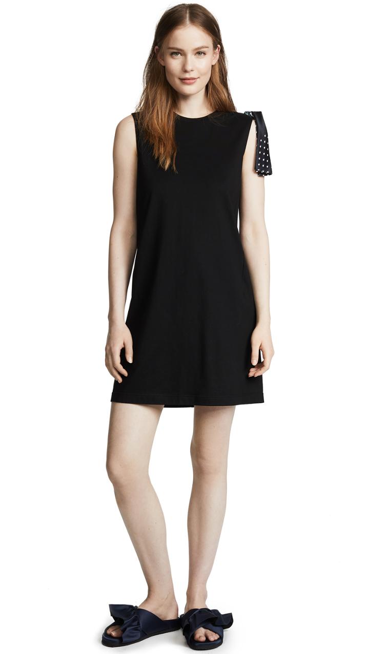 Rhie Danny Sleeveless Dress With Scarf Knot