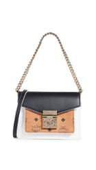 Mcm Patricia Visetos Colorblock Mini Crossbody
