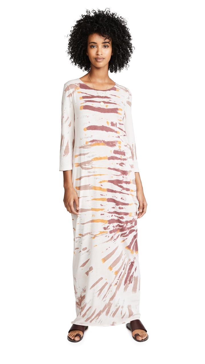 Raquel Allegra Half Sleeve Caftan Dress
