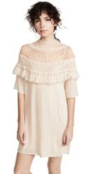 Ryan Roche Cashmere Crochet Dress