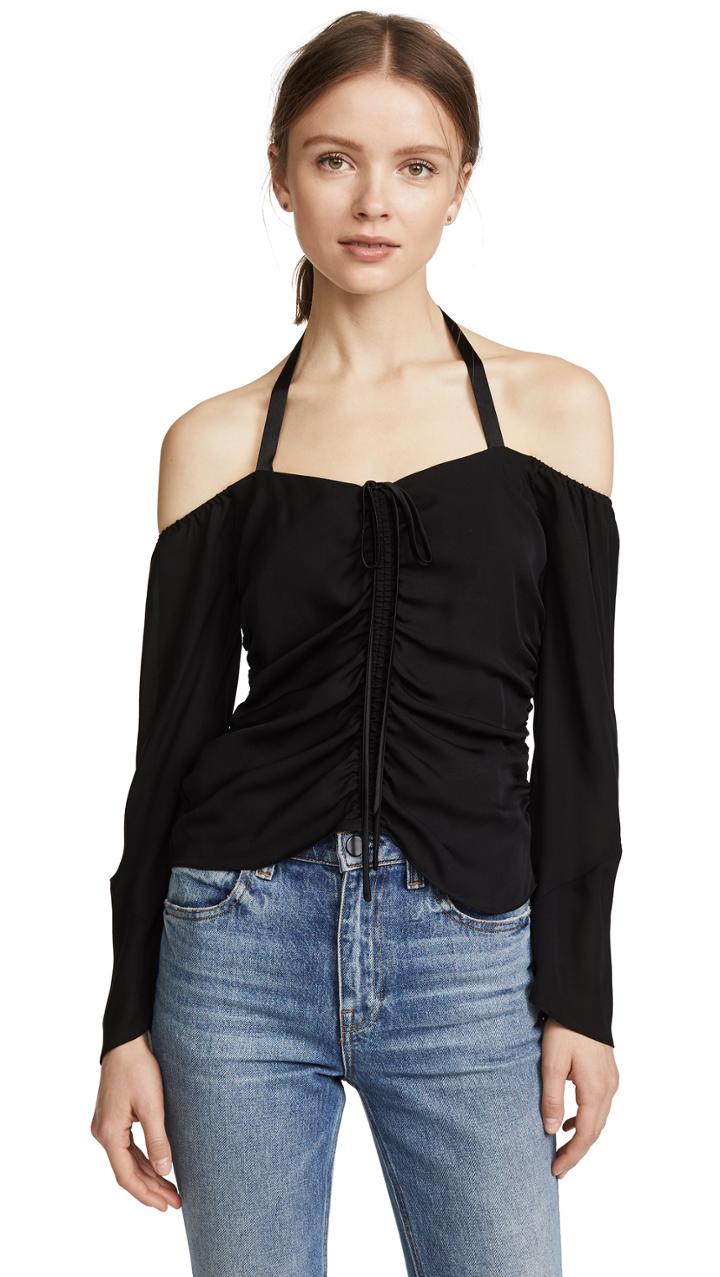 Cinq A Sept Lorne Silk Top