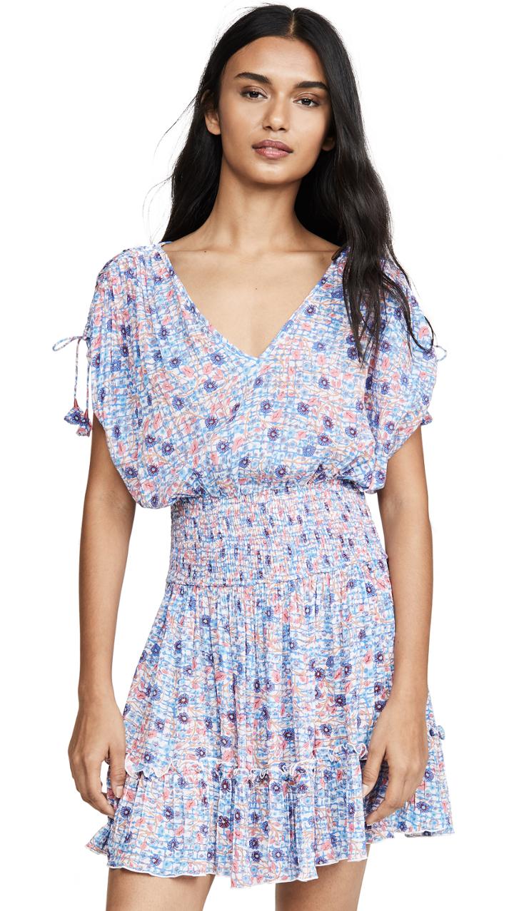 Poupette St Barth Jena Ruffled Mini Dress