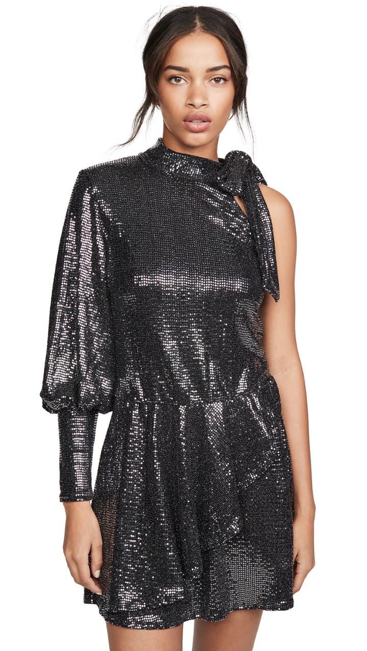 Black Halo Darby Mini Dress