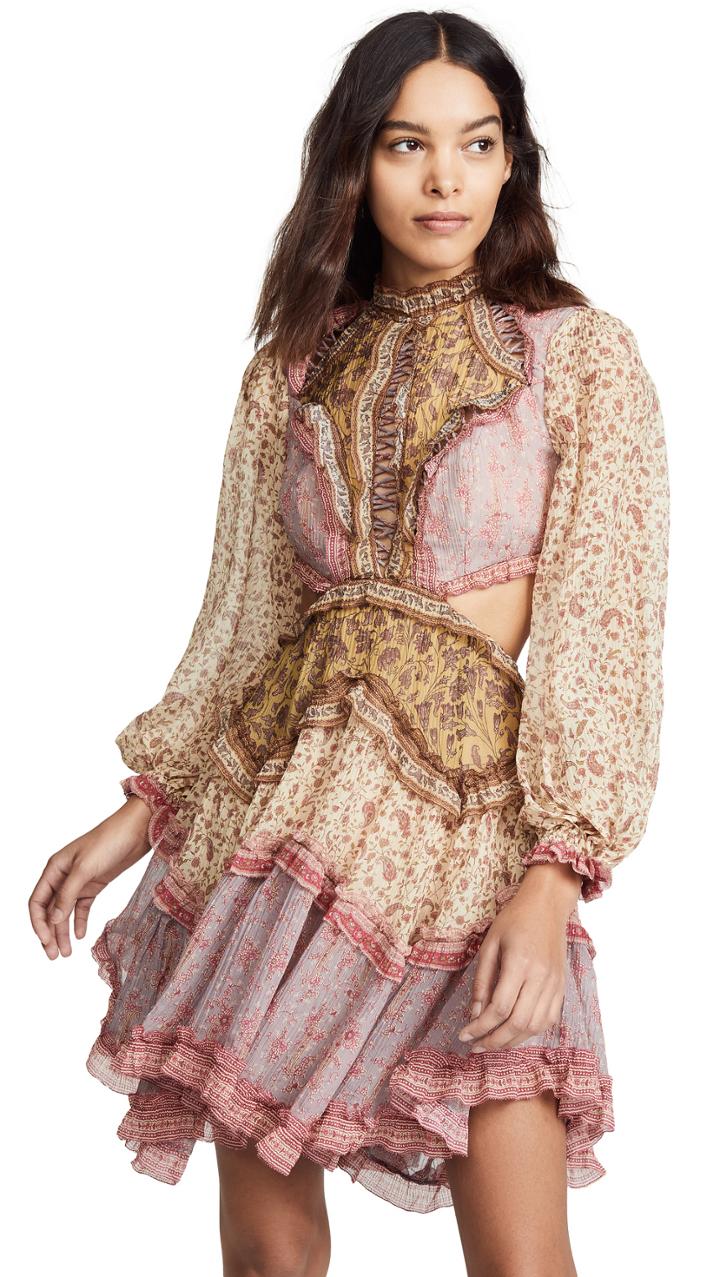 Zimmermann Juniper Cutout Floating Dress