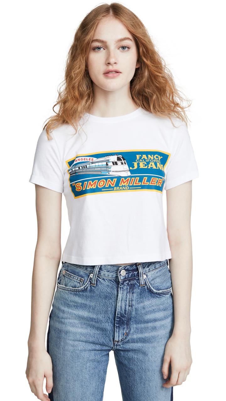 Simon Miller Rondo Crop Tee