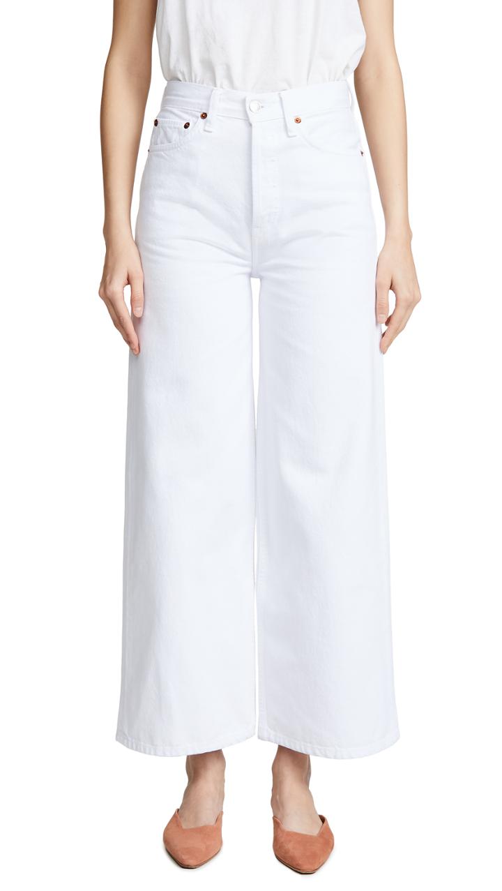 Re Done 60s Ultra High Rise Super Wide Leg Jeans