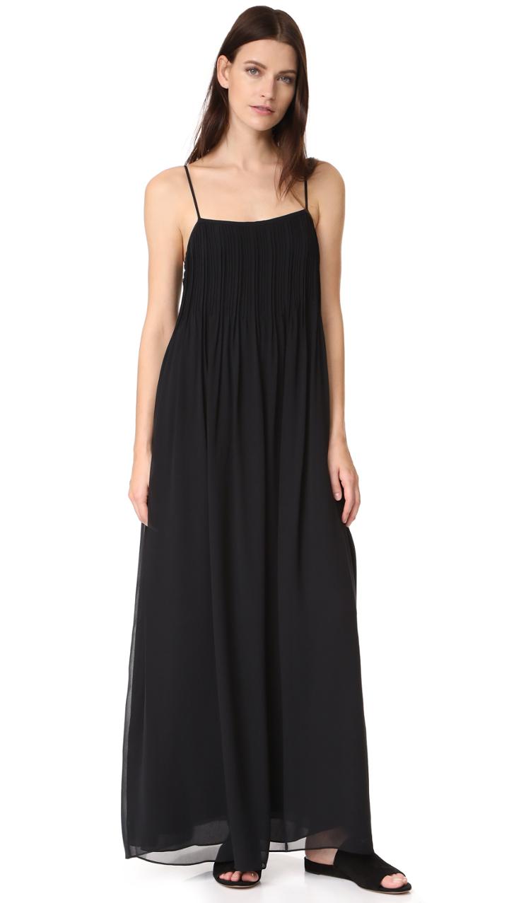 Vince Pintuck Maxi Dress