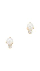 Zoe Chicco 14k Gold Diamond Stud Earrings