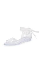 See By Chloe Amy Lace Up Jelly Sandals