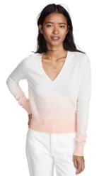 Barrie Ombre V Neck Pullover
