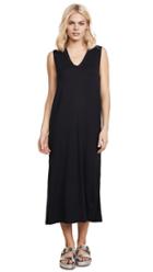 Raquel Allegra V Neck Boxy Dress