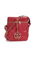 What Goes Around Comes Around Chanel Caviar Boxy Mini Cross Body Bag