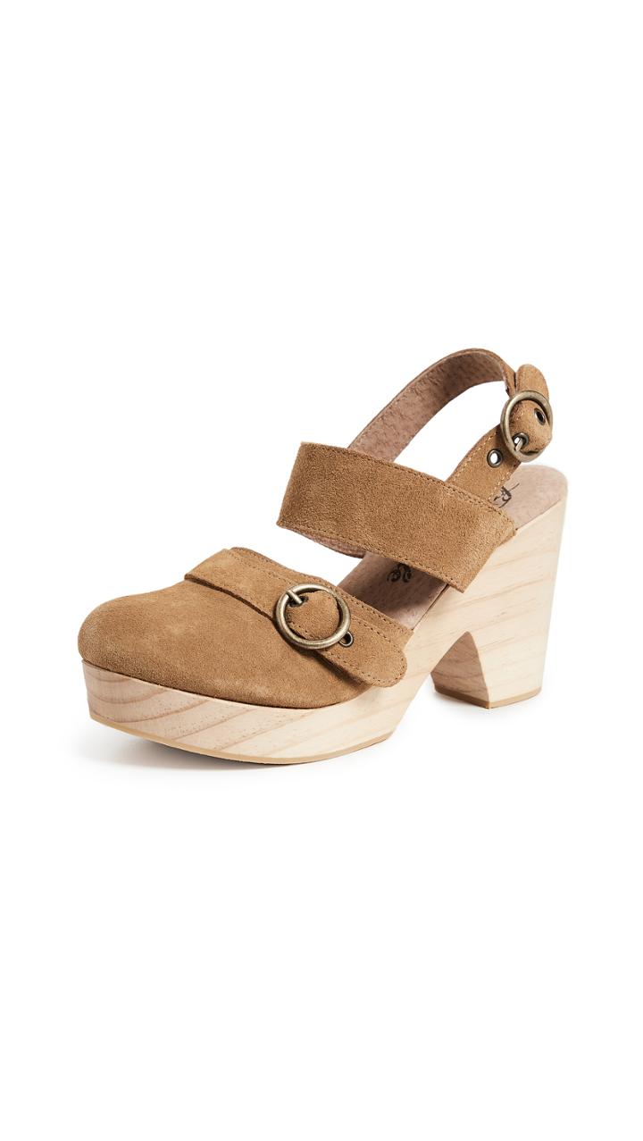 Free People Park Circle Clogs