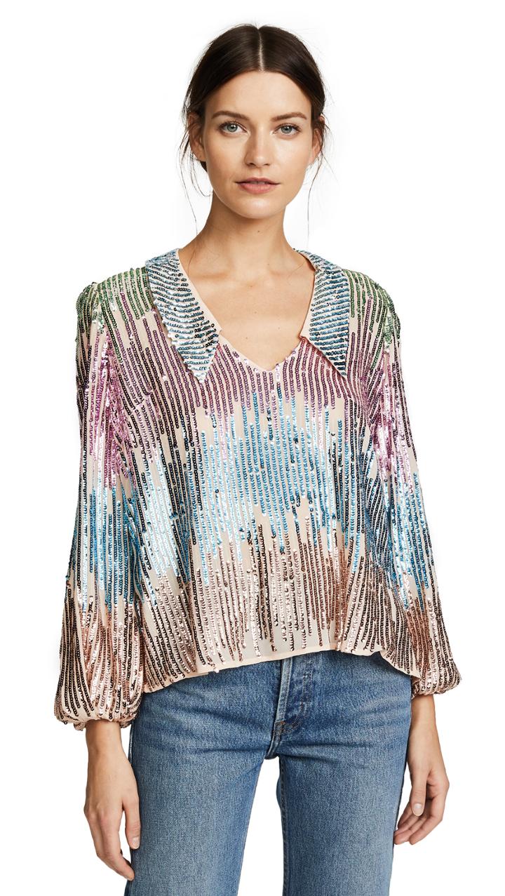 Rixo London Lyla Blouse