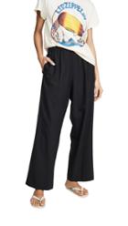 Shopbop.com 6397 Tropical Wool Wide Leg Pull On Trousers