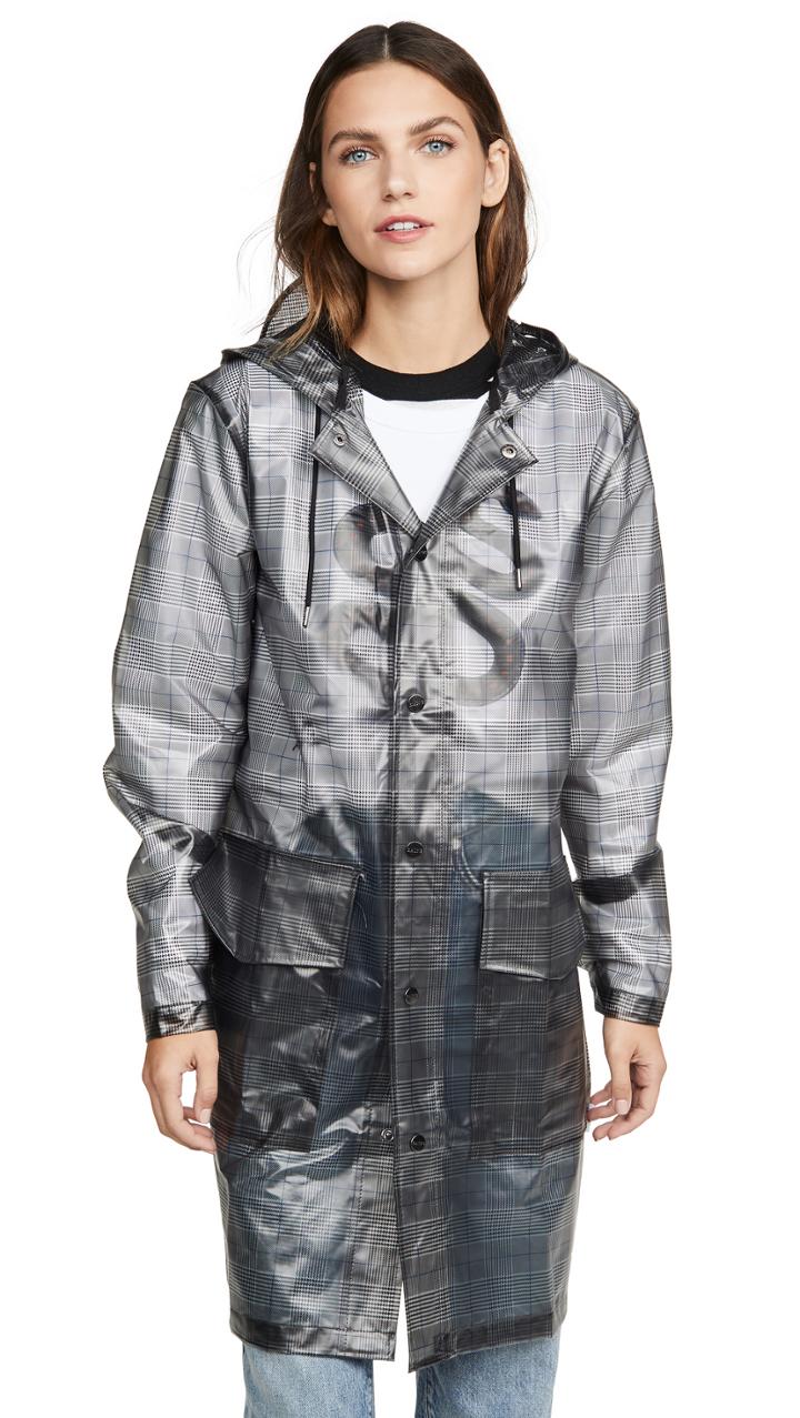 Rains Check Hooded Trench
