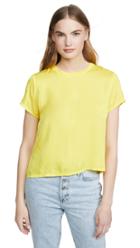 Nation Ltd Marie Sateen Boxy Cropped Tee
