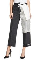 Monse Inside Out Pinstripe Pocket Pants