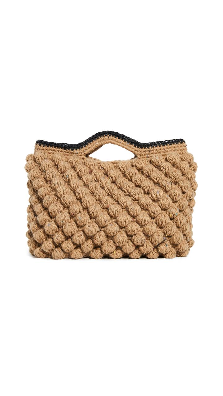 Caterina Bertini Woven Tote Bag