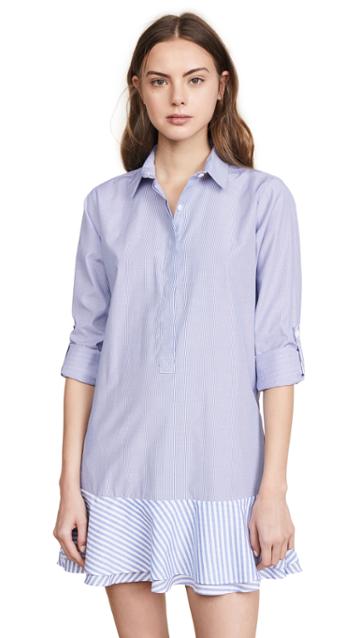 Fred And Sibel Striped Shirtdress
