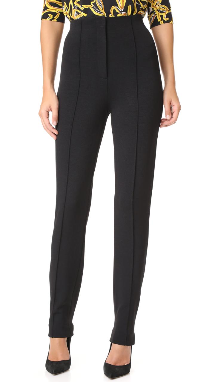Diane Von Furstenberg High Waisted Skinny Pants