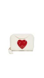 Anya Hindmarch Chubby Heart Small Zip Round Wallet