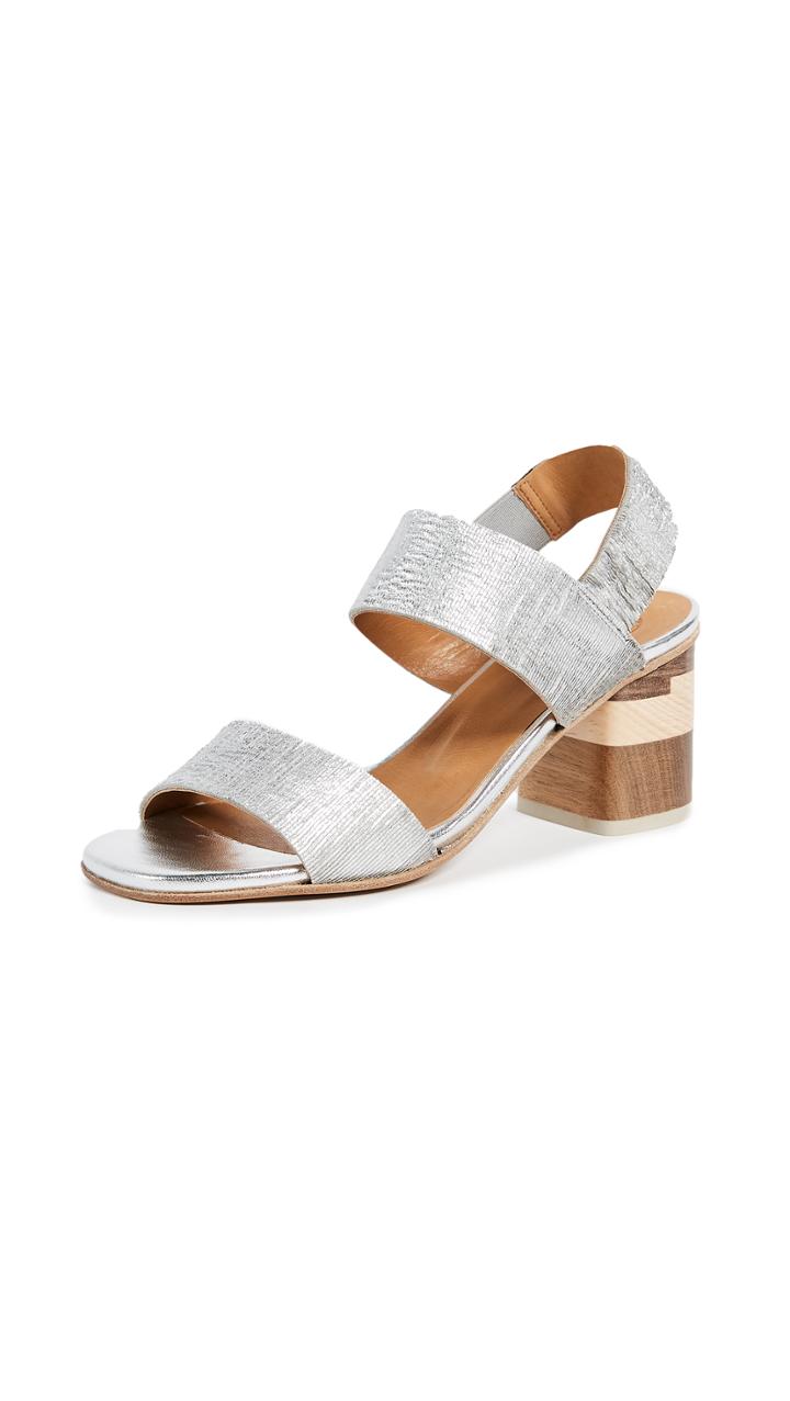 Coclico Shoes Bask Block Heel Sandals