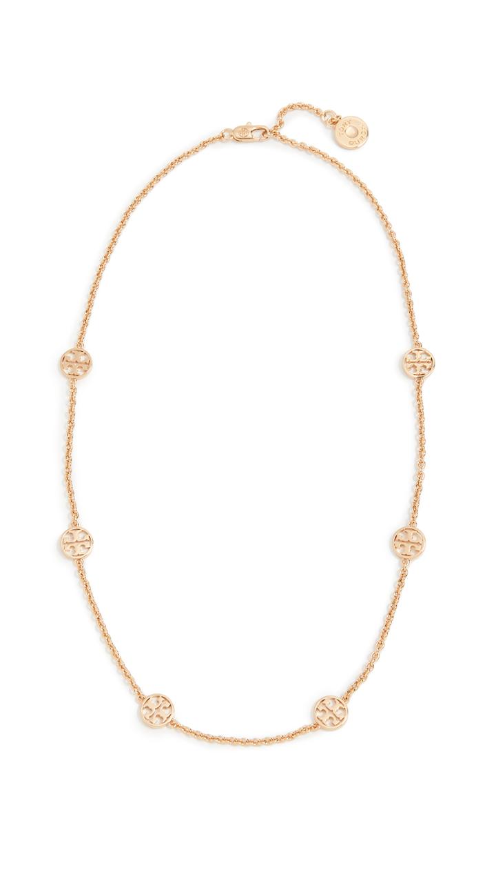 Tory Burch Delicate Logo Necklace