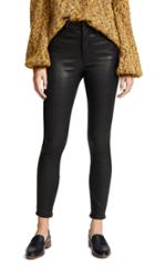 Nobody Denim Cult Skinny Ankle Zip Leather Pants