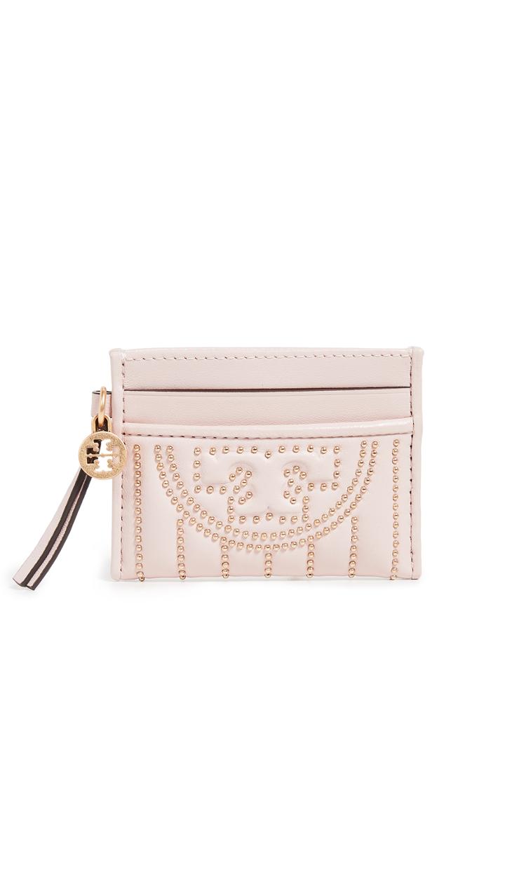 Tory Burch Fleming Mini Stud Slim Card Case