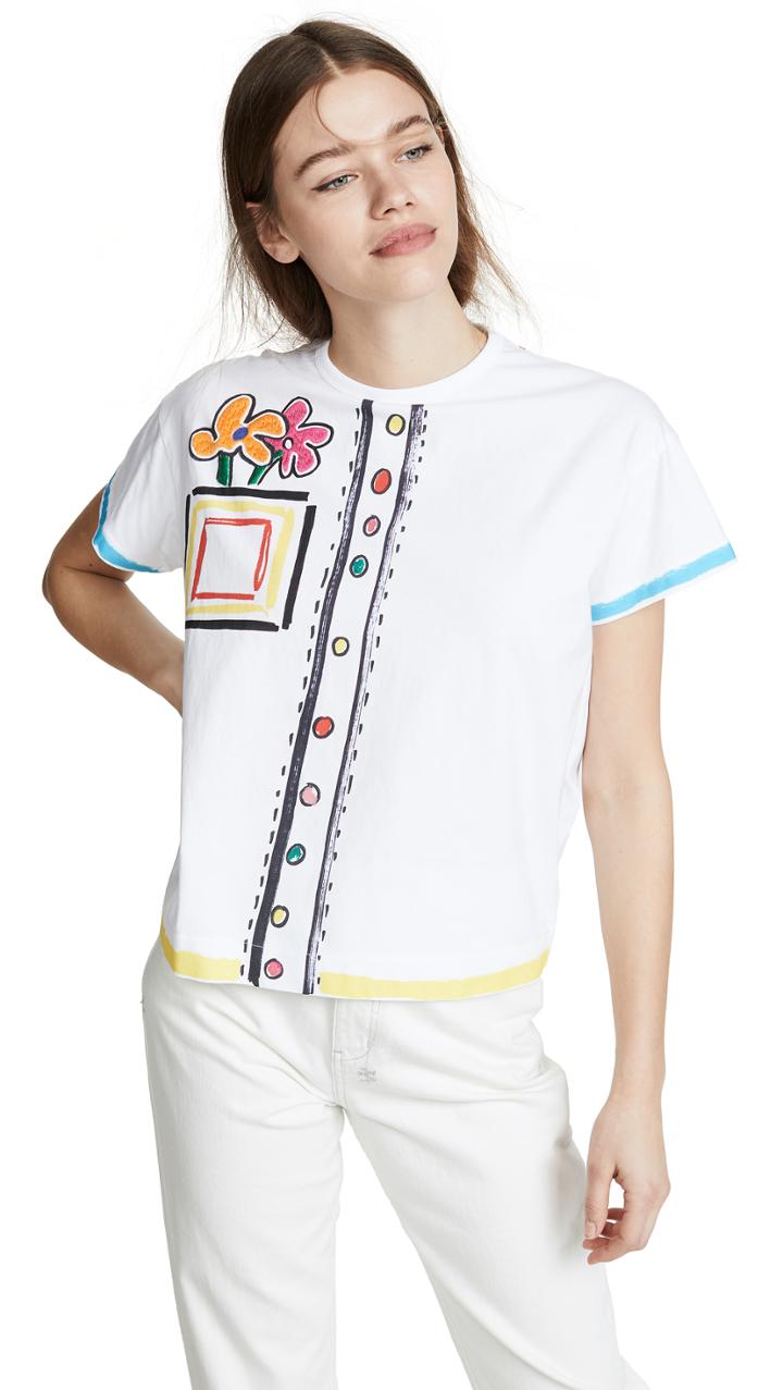 Mira Mikati Graphic Print T Shirt