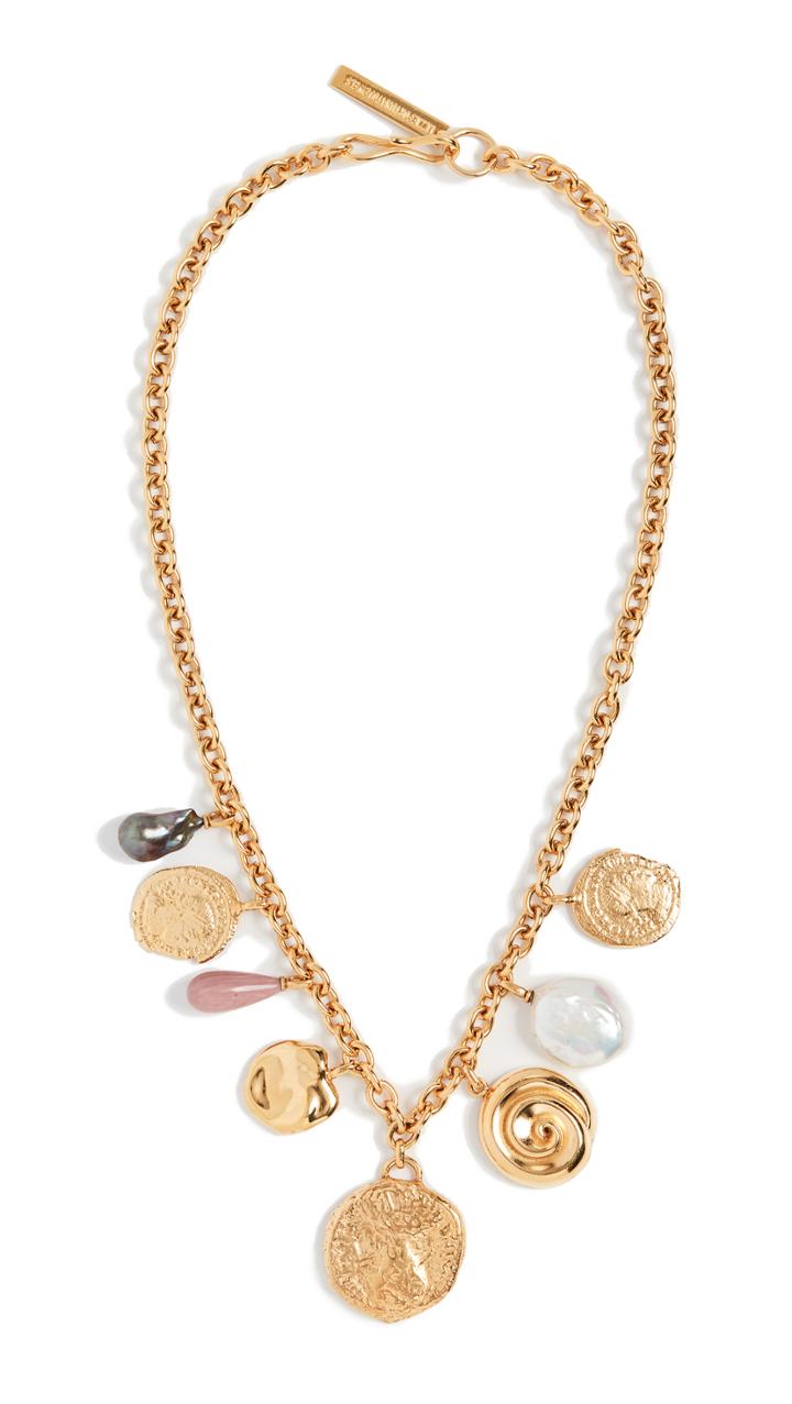 Lizzie Fortunato Victoria Charm Necklace