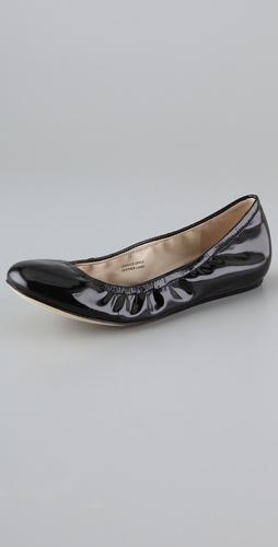 Vera Wang Lavender Label Lillian Patent Ballet Flats