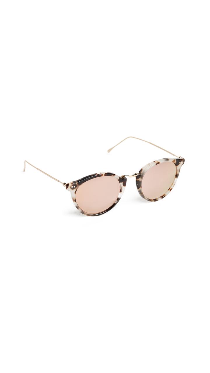 Illesteva Portofino Mirrored Sunglasses