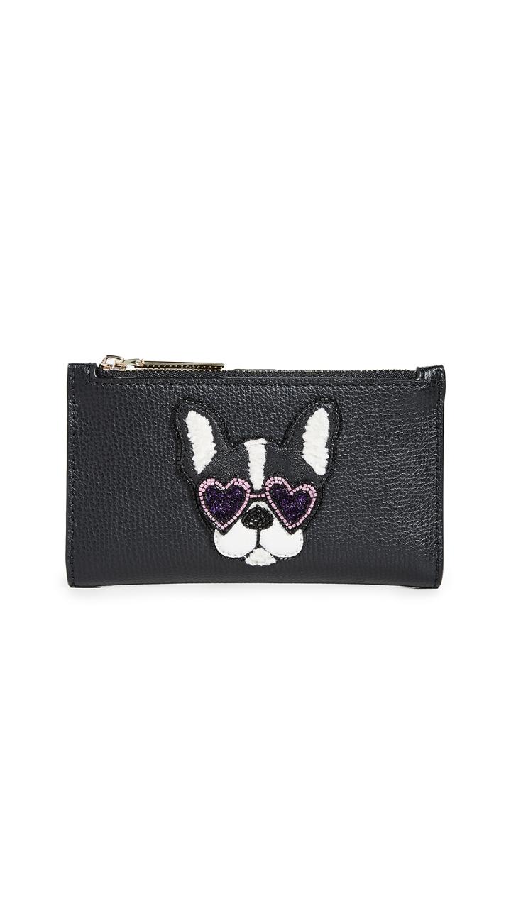 Kate Spade New York Beaded Antoinette Small Slim Bifold Wallet