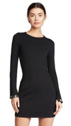 3 1 Phillip Lim Long Sleeve Embellished Mini Dress