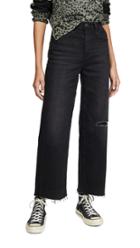 Ag The Etta High Waisted Wide Leg Crop Jeans