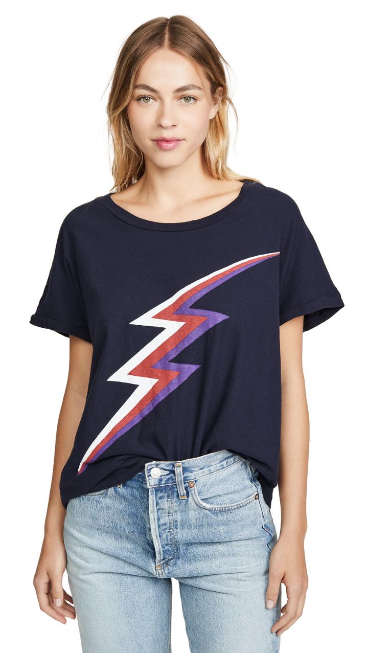 Sundry Lightening Bolt Tee