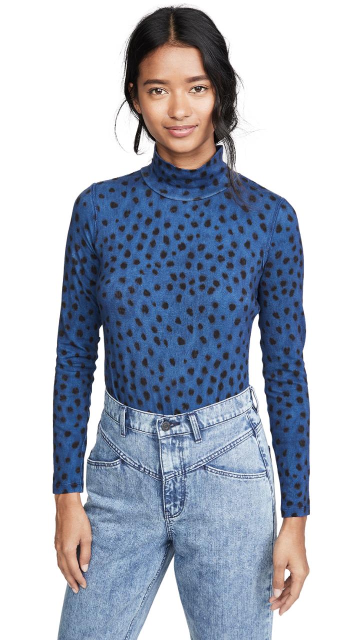 La Vie Rebecca Taylor Long Sleeve Faune Top