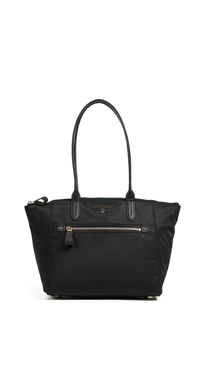 Michael Michael Kors Nylon Kelsey Medium Top Zip Tote