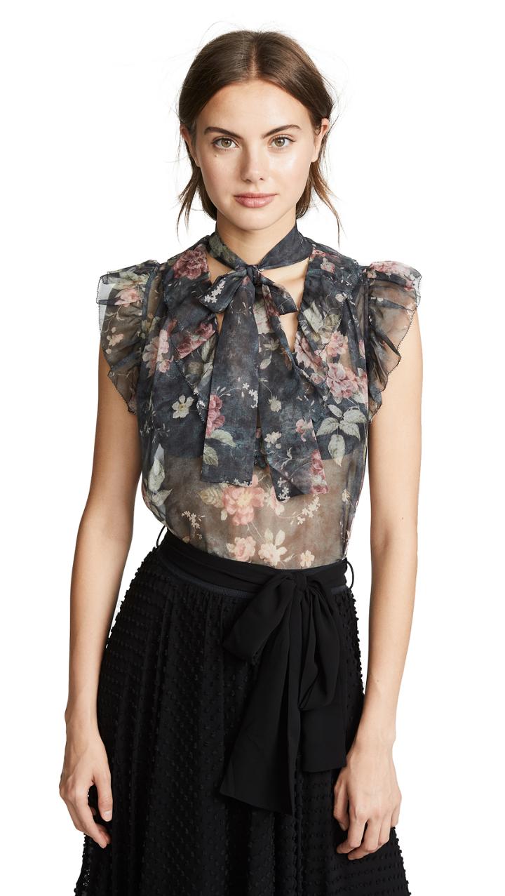 Zimmermann Unbridled Frill Tank Top