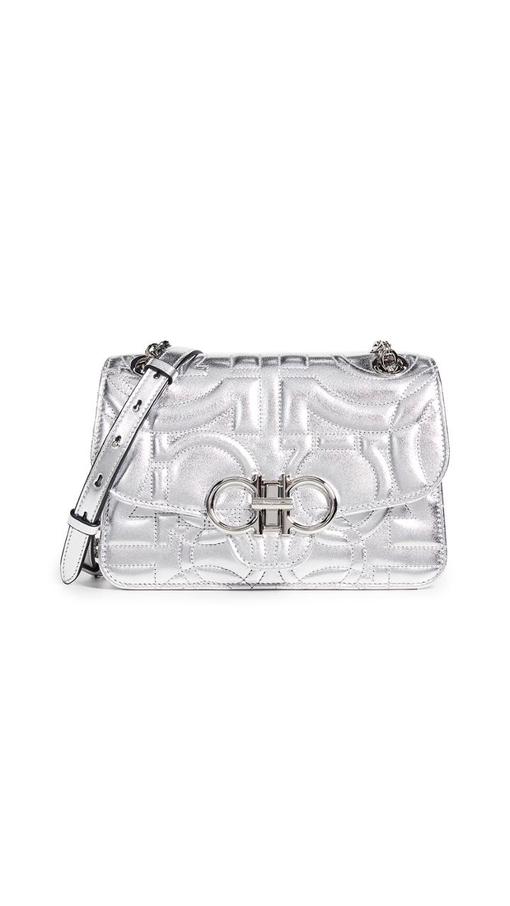 Salvatore Ferragamo Gancino Medium Shoulder Bag