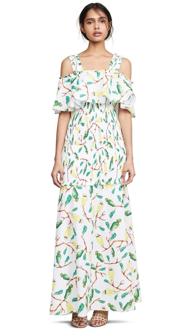 Isolda Floral Sleeveless Dress