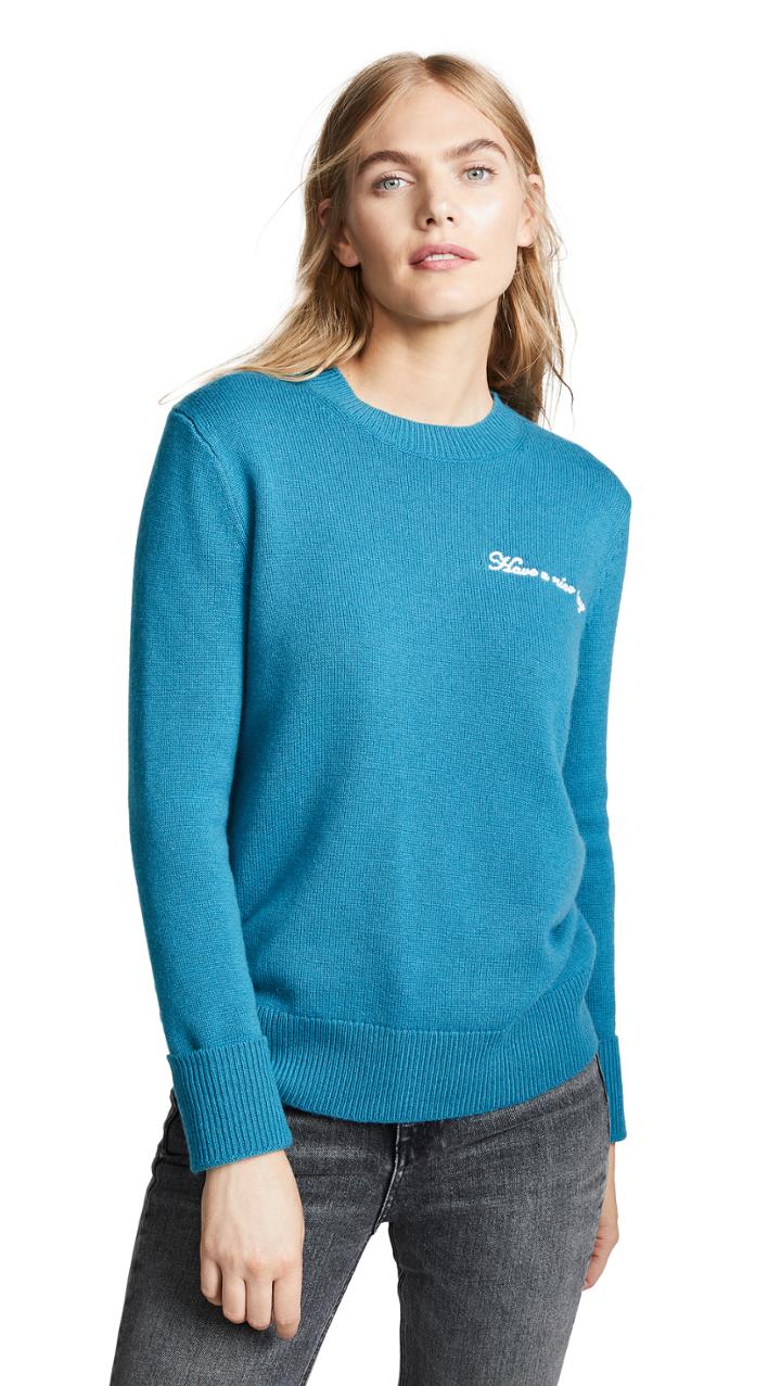 Rag Bone Vicky Crew Cashmere Sweater