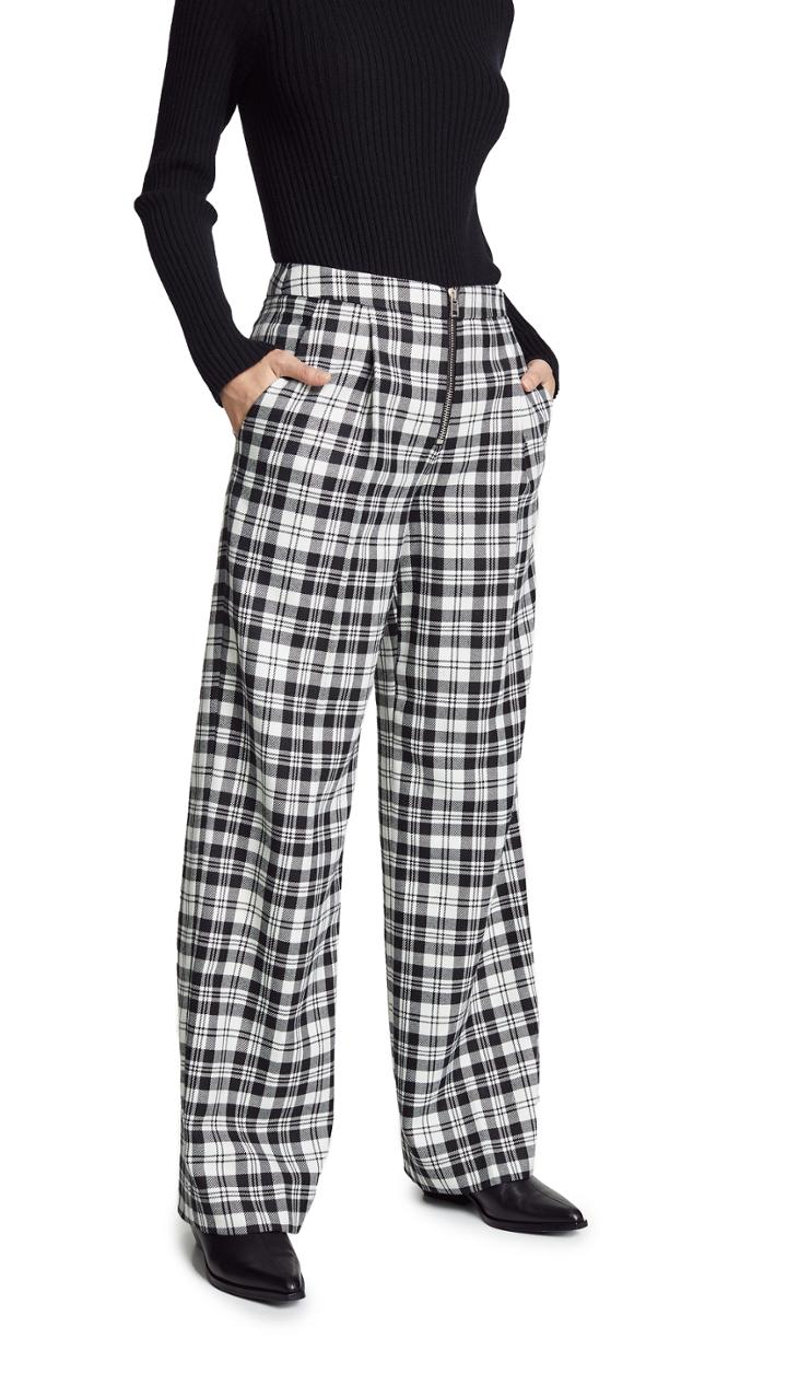 Alexander Wang Classic Single Pleat Pants