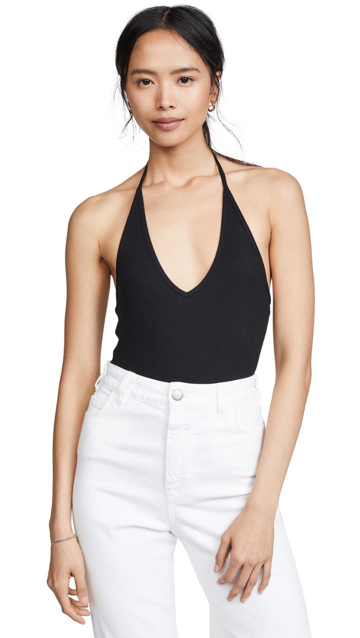 Atm Anthony Thomas Melillo Halter Bodysuit