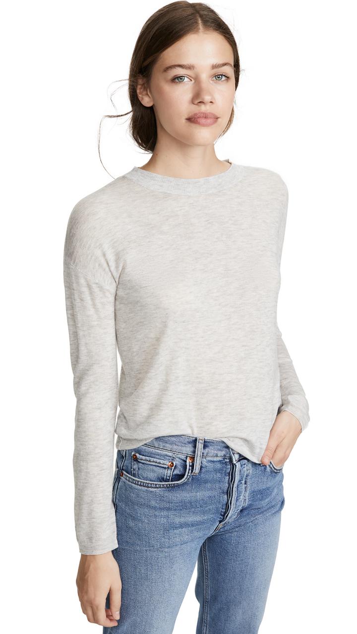 Vince Long Sleeve Sweater Tee